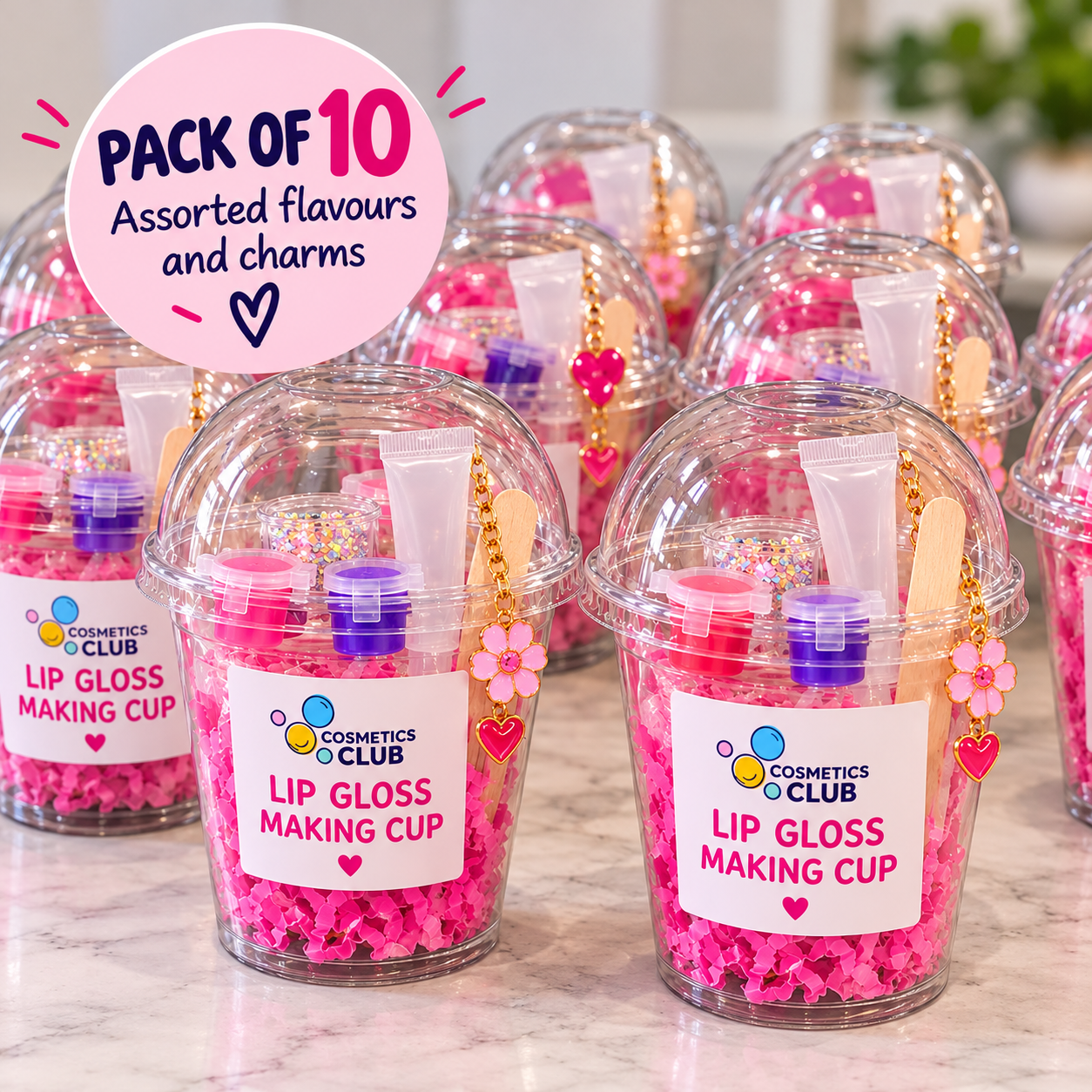 Lip Gloss Making Cup – Group Pack